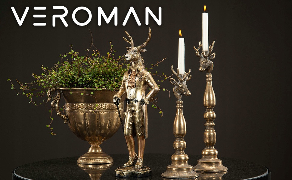 2個セット] VeroMan キャンドルホルダー キャンドルスタンド ローソク
