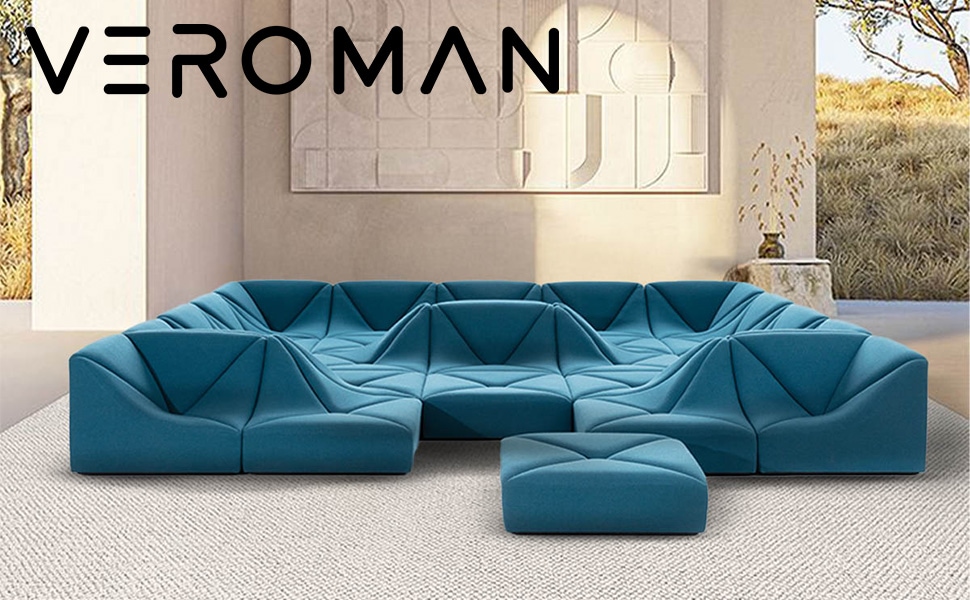 VeroMan ソファ 組み合わせ自由 ローソファ フロアソファ ロータイプ