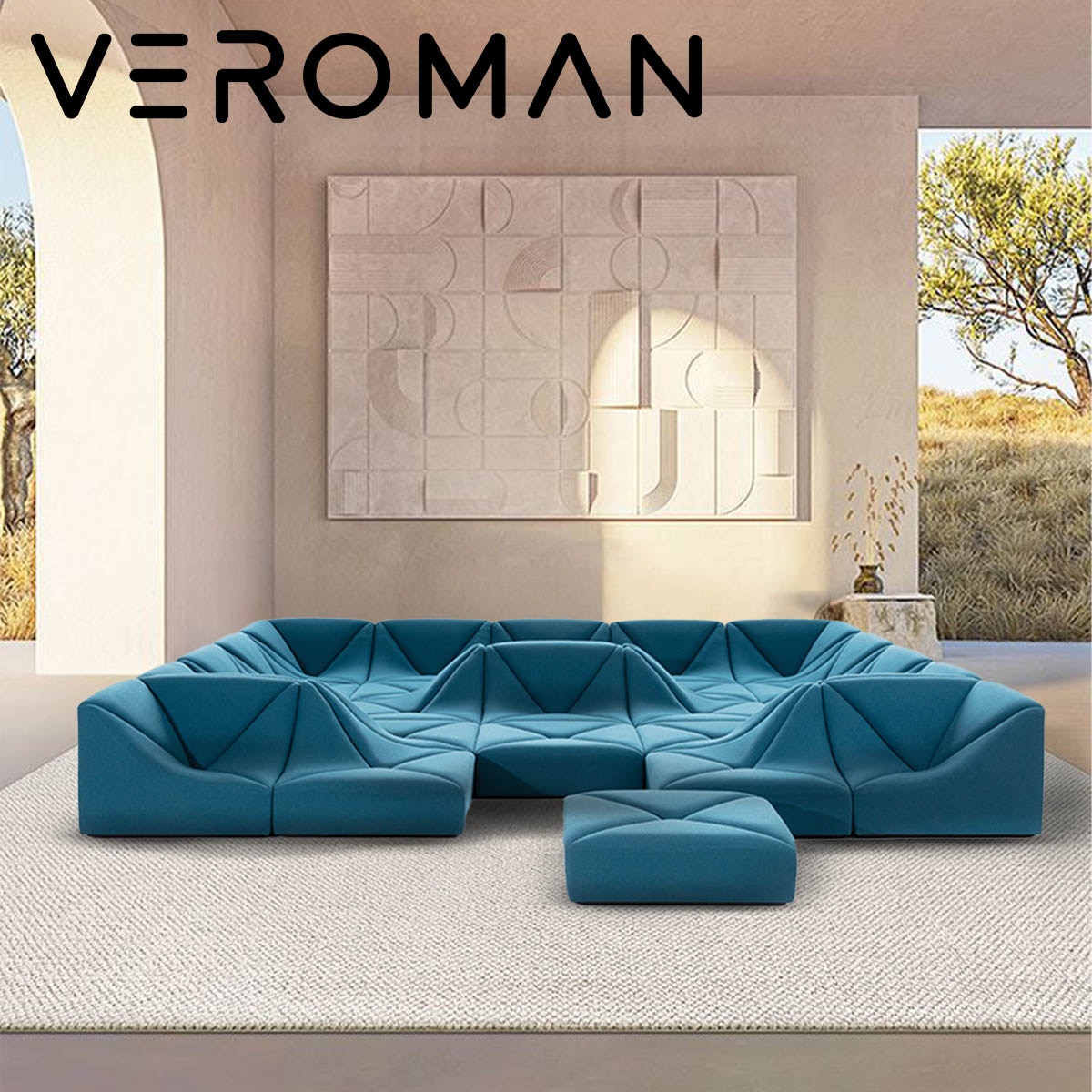 組み合わせ自由ローソファ VeroMan ソファ 組み合わせ自由 ローソファ フロアソファ ロータイプ
