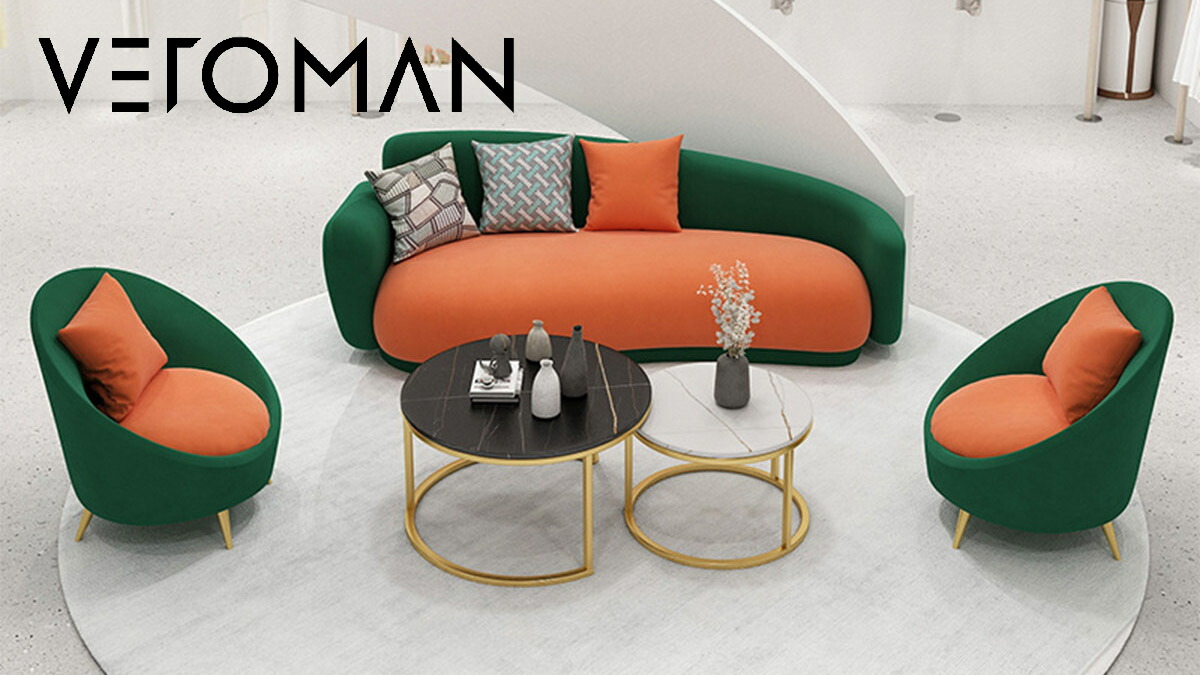 専用　アイアン製カラフルソファ アイアンウッドソファー フレンズ 2P ブルー | 家具,ソファ | BISQUE