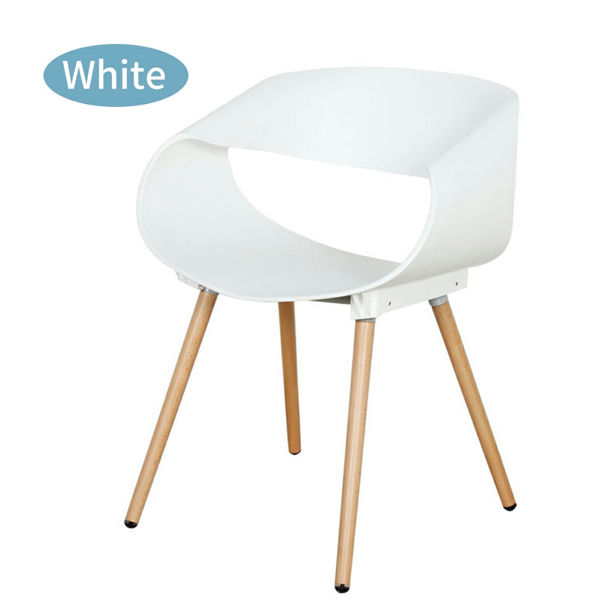 VeroMan 曲線チェア 椅子 デザイナーズチェア PPプラスチックチェア