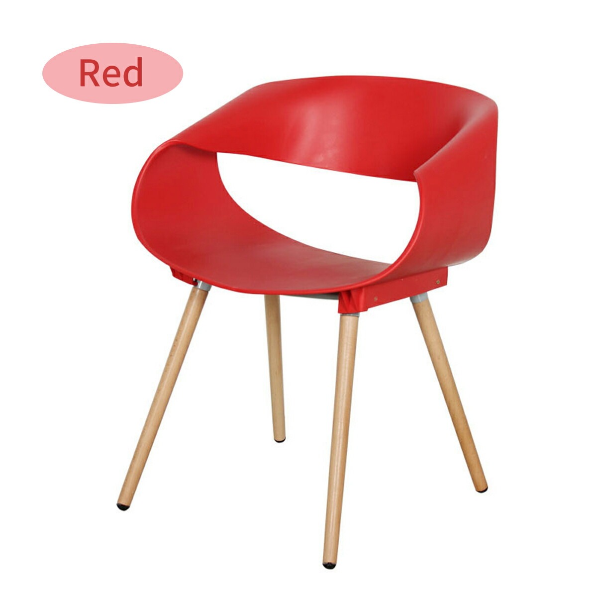 赤い曲線ジンチェア 宮城県大崎市S邸｜Olivier Mourgue(オリヴィエ・ムルグ)｜Airborne