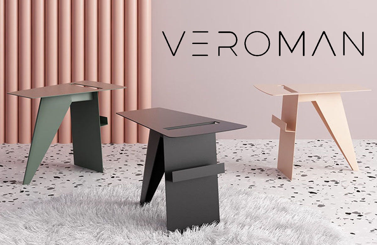 VeroMan サイドテーブル 収納テーブル 多収納 ベッドサイドテーブル