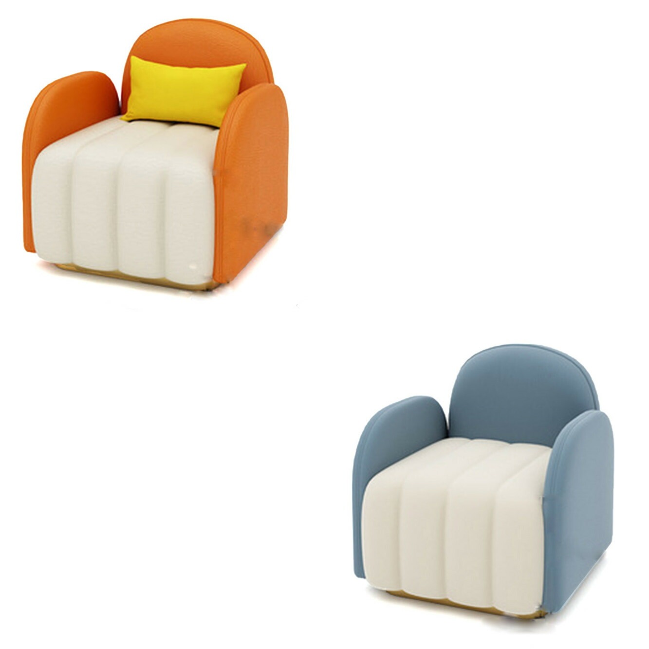 1人掛け] VeroMan ソファ パーソナルソファ 個性的 紙粘土風