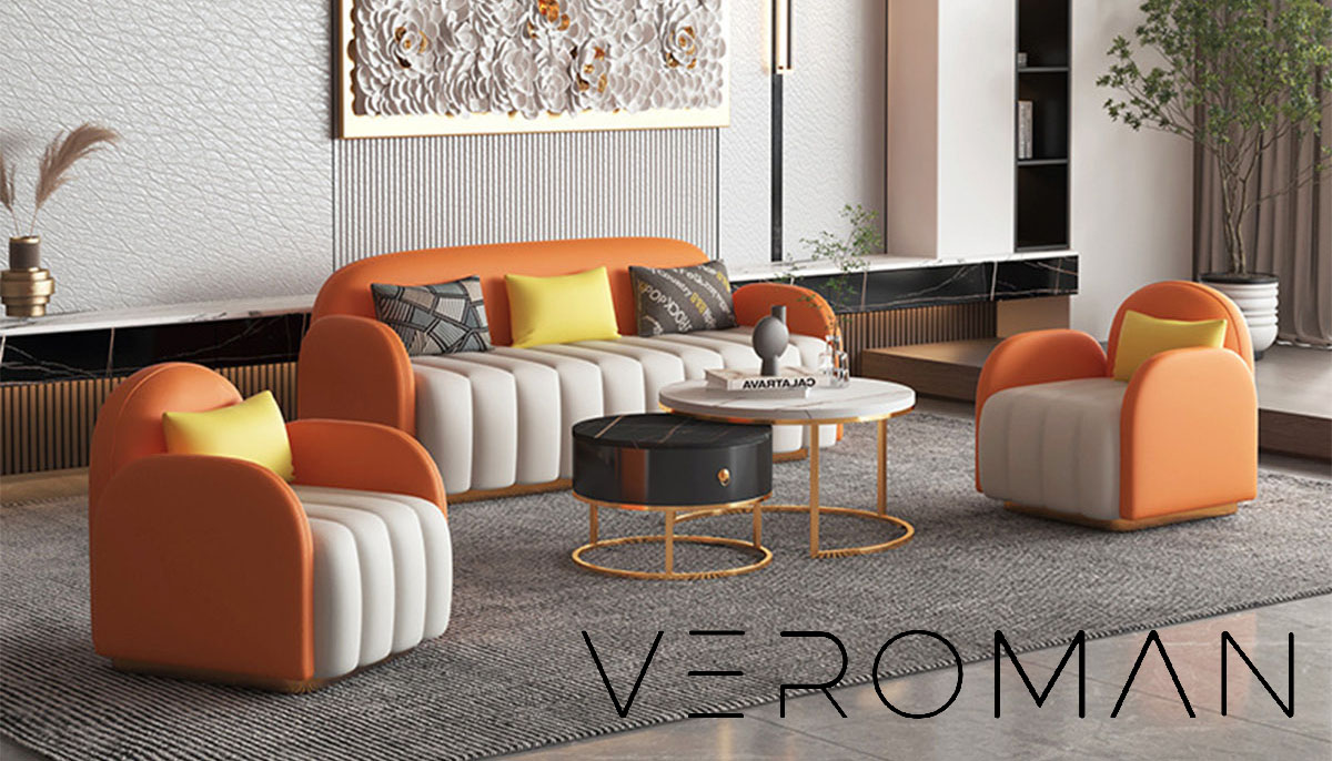 1人掛け] VeroMan ソファ パーソナルソファ 個性的 紙粘土風