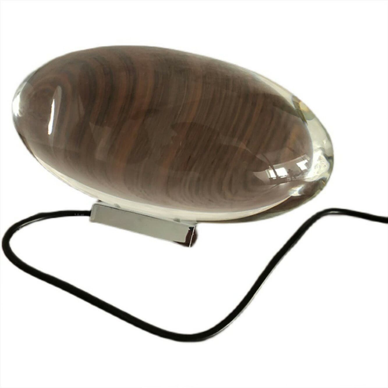 VeroMan ランプ 卓上ライト 卓上ランプ ブラックホールライト ガラス