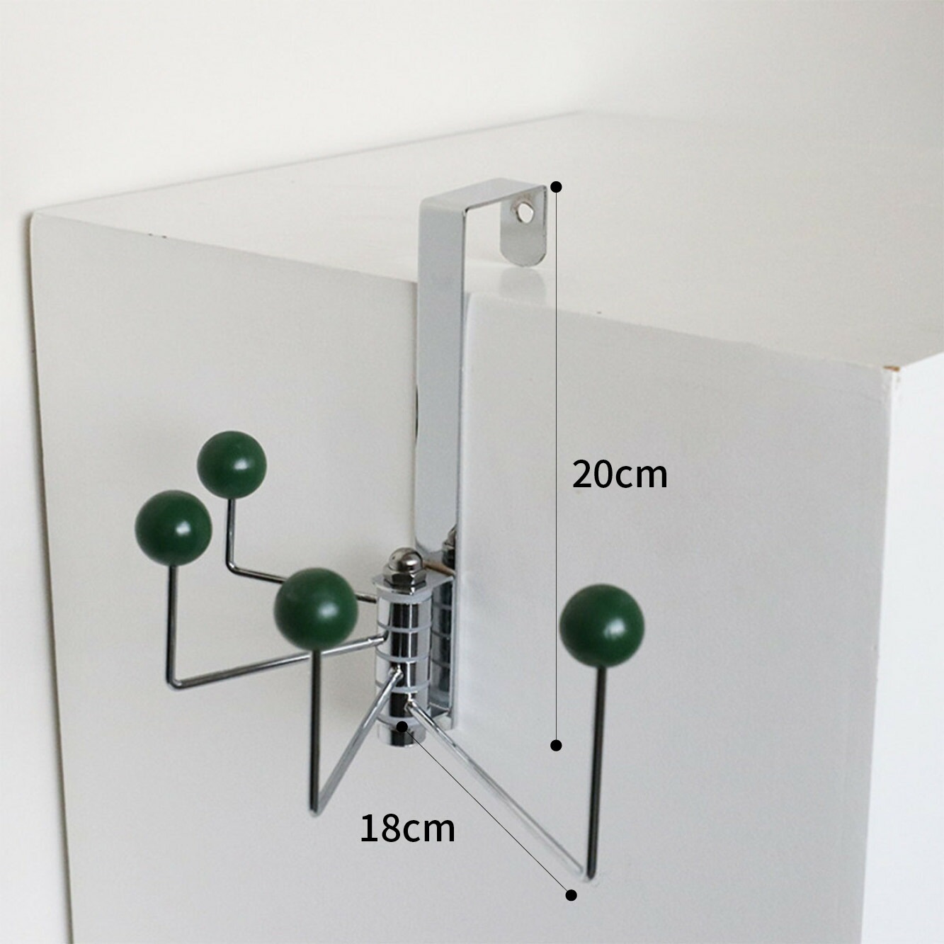 VeroMan 4段 可動式 ドア掛けハンガー ドア掛けフック フック コート