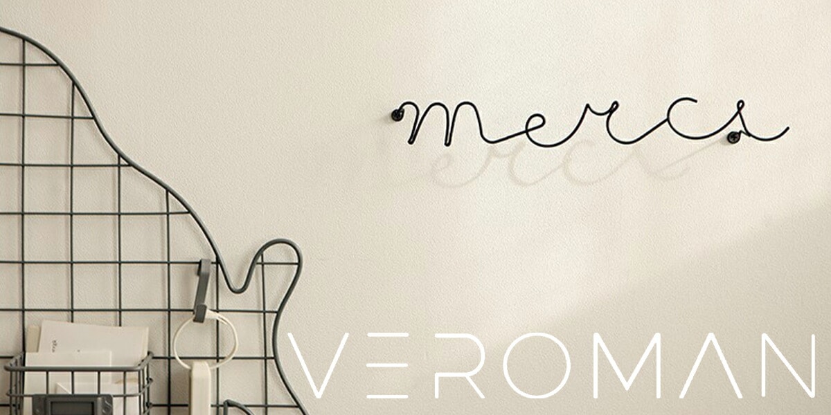 VeroMan 壁掛け レリーフ 鉄 スチール メッセージ ウォール 