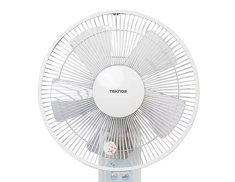 DCモーターで省エネ・静音] 壁掛け扇風機 フルリモコン付き 30cm羽根 5
