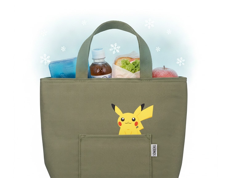 THERMOS（サーモス） 保冷ランチバック 7L ポケモン柄 手洗い可能