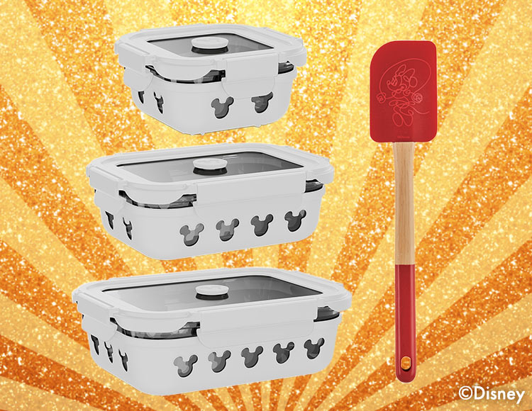 会員登録で500ポイント／MEYER 福袋 ディズニー 保存容器 スパチュラ