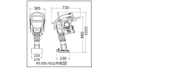 明和製作所 ランマー RTX55D 防音 NETIS高打撃 NAMBU SHOP