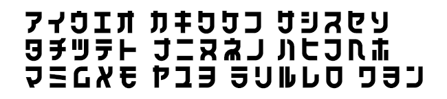 ドーナツフォント