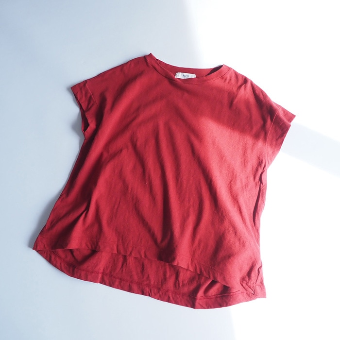 NARU(ナル) ムラ糸リサイクル天竺コクーンT 649055 | NEW / RE | NARU