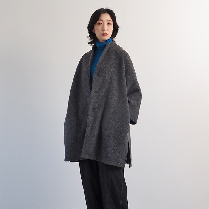 NARU(ナル) トラベルウールプレミアノッチコート 650240BD | トップス