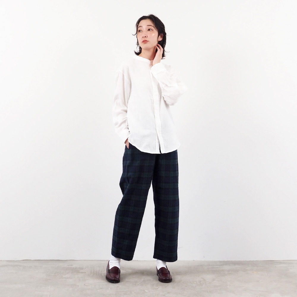 2025AW予約】NARU(ナル) Nishiwakiフランネルチェック コージー