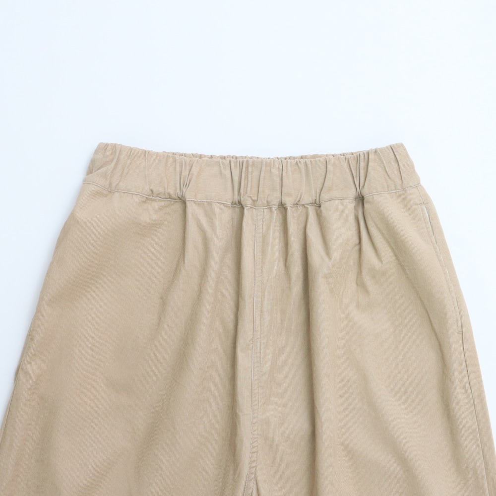 シャツコールコージーパンツ　パンツの正面ディティール