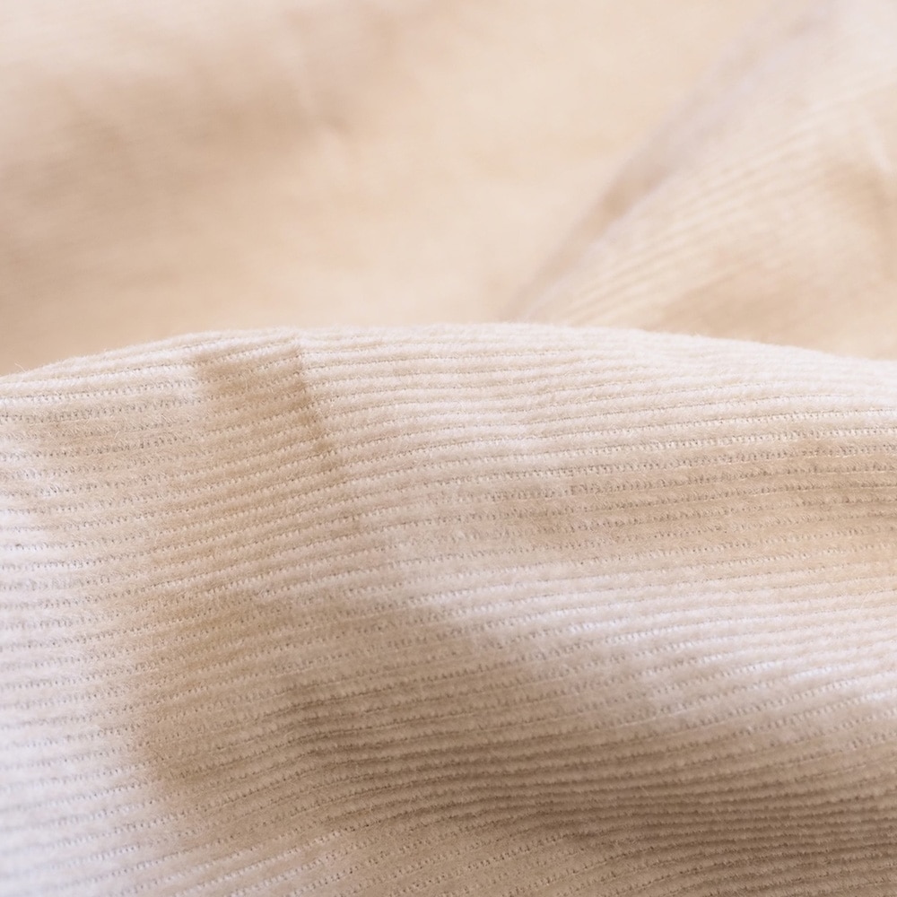 シャツコールコージーパンツ　パンツの素材のアップ