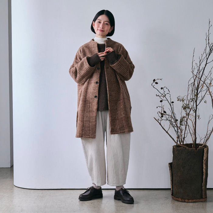 NARU(ナル) 8Wコーデュロイエッグパンツ 650875BF | BOTTOMS,パンツ