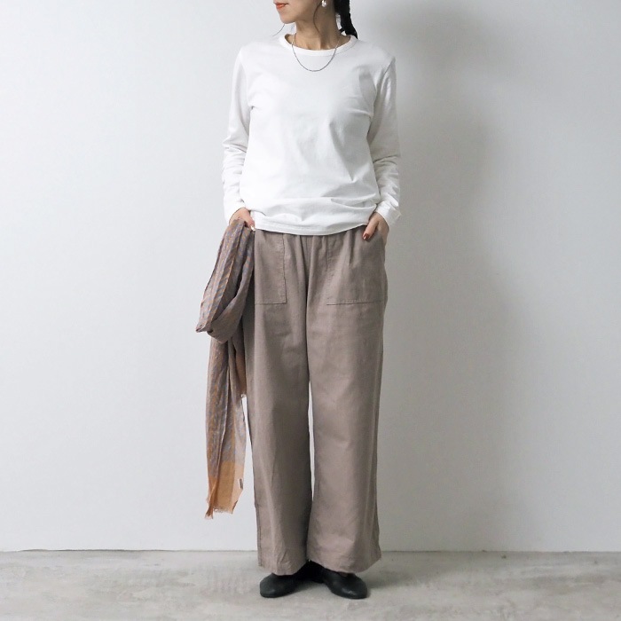 新品下げ札付き！NARU ソフトリネンパンツ 17590円→送料込み12000円 楽天市場】≪最終price！≫【返品不可】リネンタッチストレート