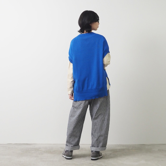NARU(ナル) コンパクトヤーン Nニットベスト 654711 | all_items