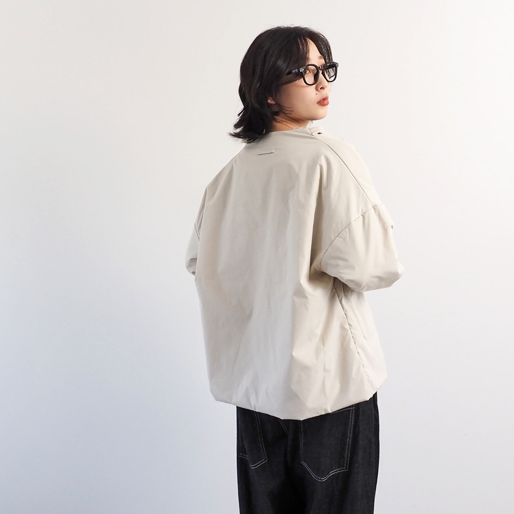 NARU(ナル) キーネックパデットジャケット 656101BE | all_items