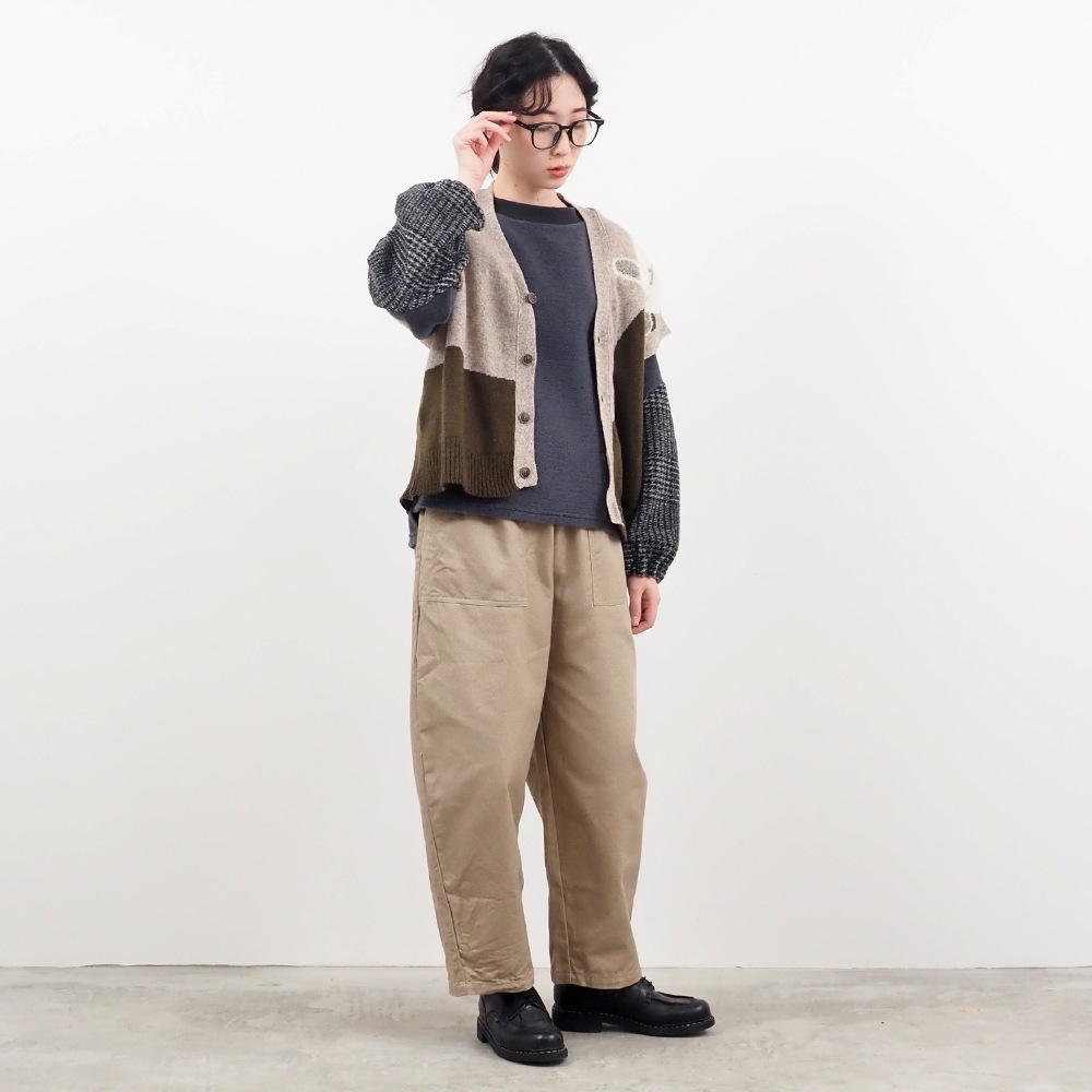 NARU(ナル) ミラノラム 羊ジャガードベスト 660601 | all_items | NARU