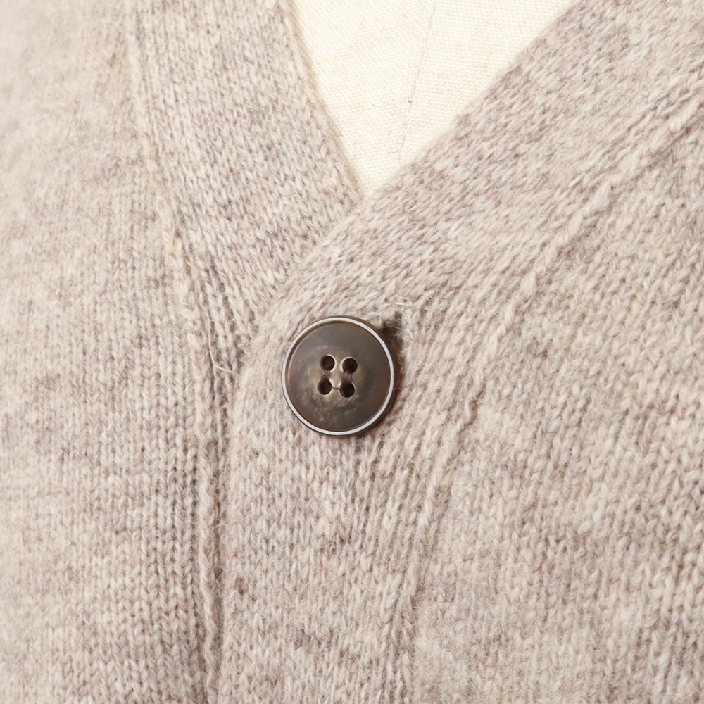 NARU(ナル) ミラノラム 羊ジャガードベスト 660601 | トップス,ニット