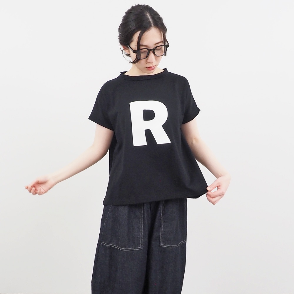 NARU(ナル) 40/2天竺 Rプリントミナミシャツ 662001 | all_items