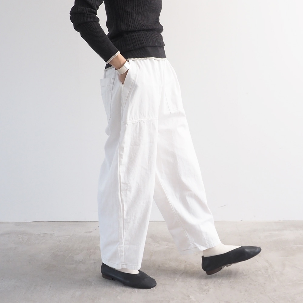 予約】NARU(ナル) 8ozムラデニム クラフトパンツ 662805BF | all_items