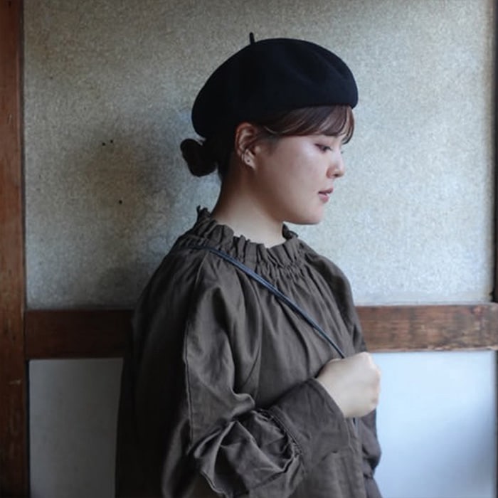 ヘアアクセサリー Naru Shop 予約】【kawasakiさんコラボ】NARU(ナル) コットンリネンフリル