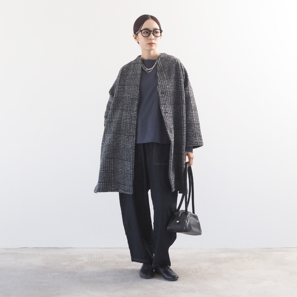 WEB限定】NARU(ナル) クラシック天竺ラウンドプルオーバー 6WEB4C01BF