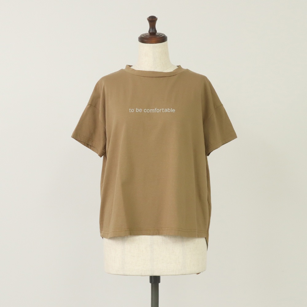 NARU(ナル) ナチュラルソフト天竺 comfortableプリントT 663001