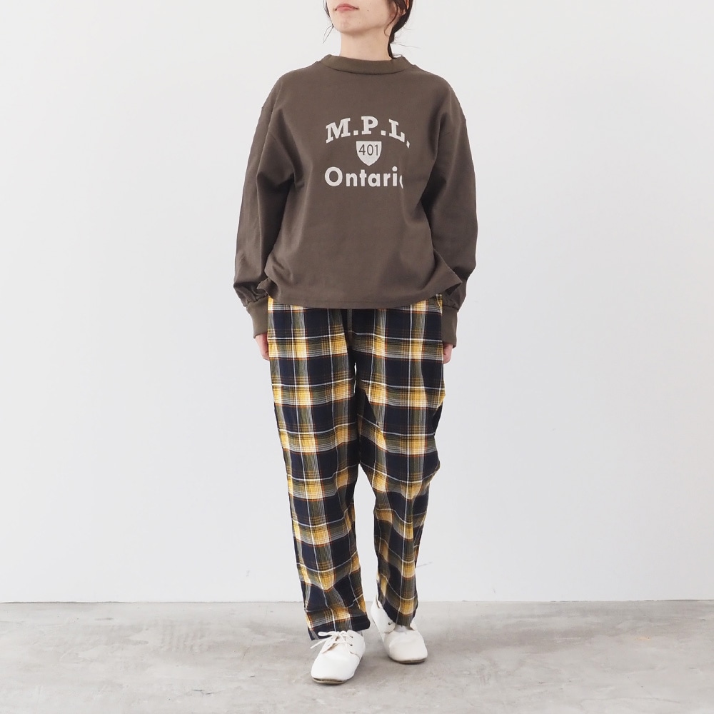 NARU(ナル) アーミーコットン度詰天竺 M.P.L.プリントPO 665015