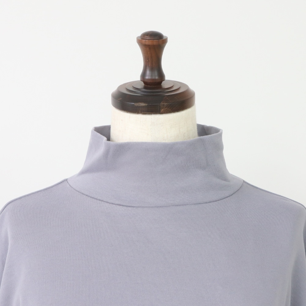 Vintage Peachスムース ハイネックPO Tシャツの正面ディティール