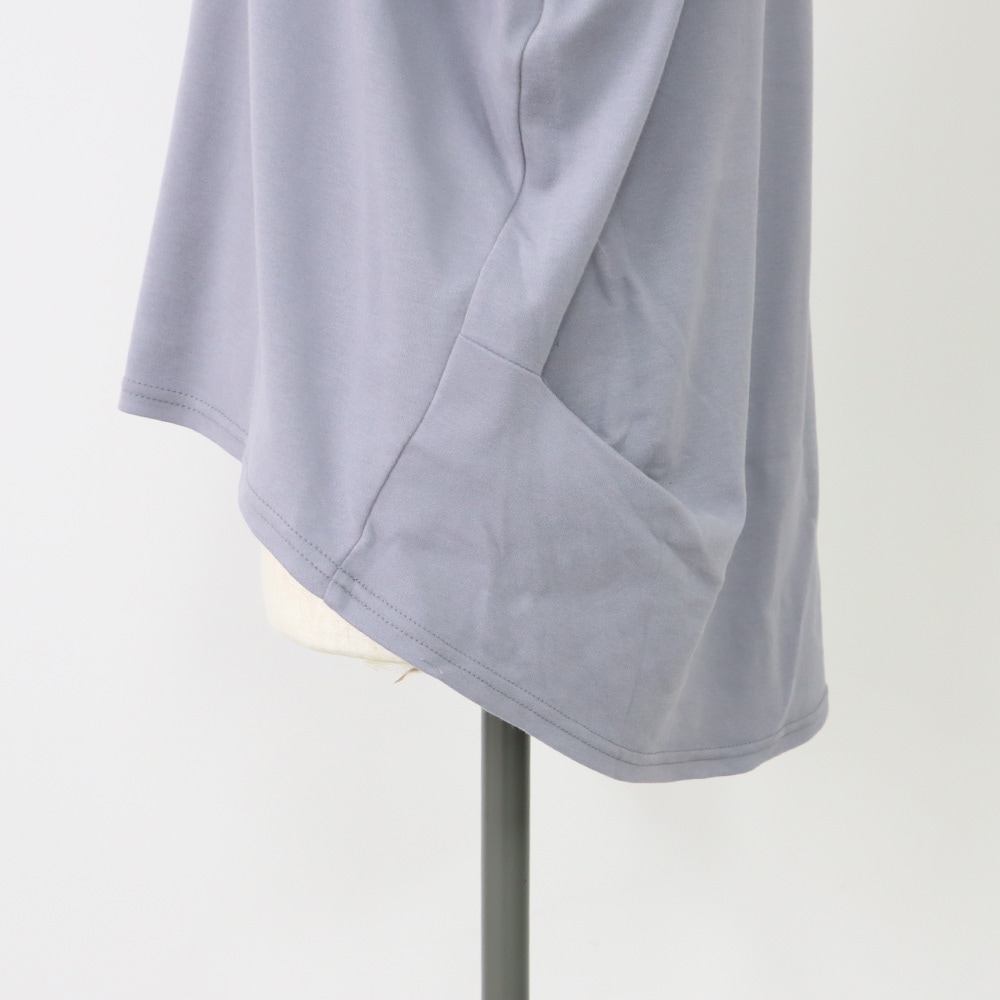 Vintage Peachスムース ハイネックPO Tシャツの正面ディティール