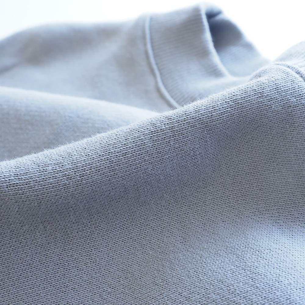 30/10セントラル裏毛 ワイドトレーナー トレーナーの素材のアップ