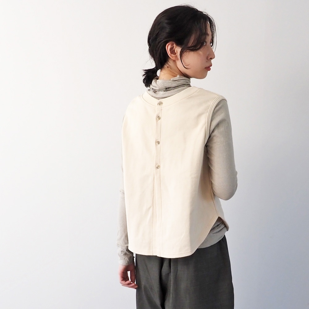 NARU(ナル) 30/10セントラル裏毛 2WAYベスト 665026 | NEW / RE | NARU