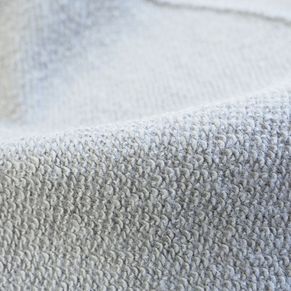 30/10セントラル裏毛 2WAYベスト ベストの素材のアップ