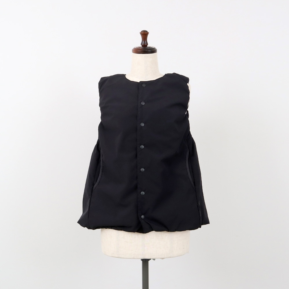 パデットベスト　ベストの正面ディティール