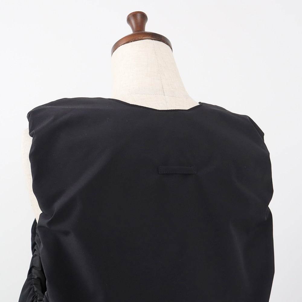 パデットベスト　ベストの正面ディティール