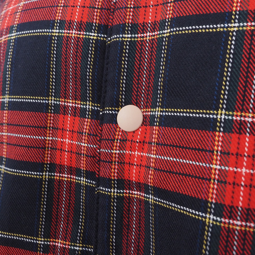 ロイヤルタータン パデットベスト ベストの正面ディティール