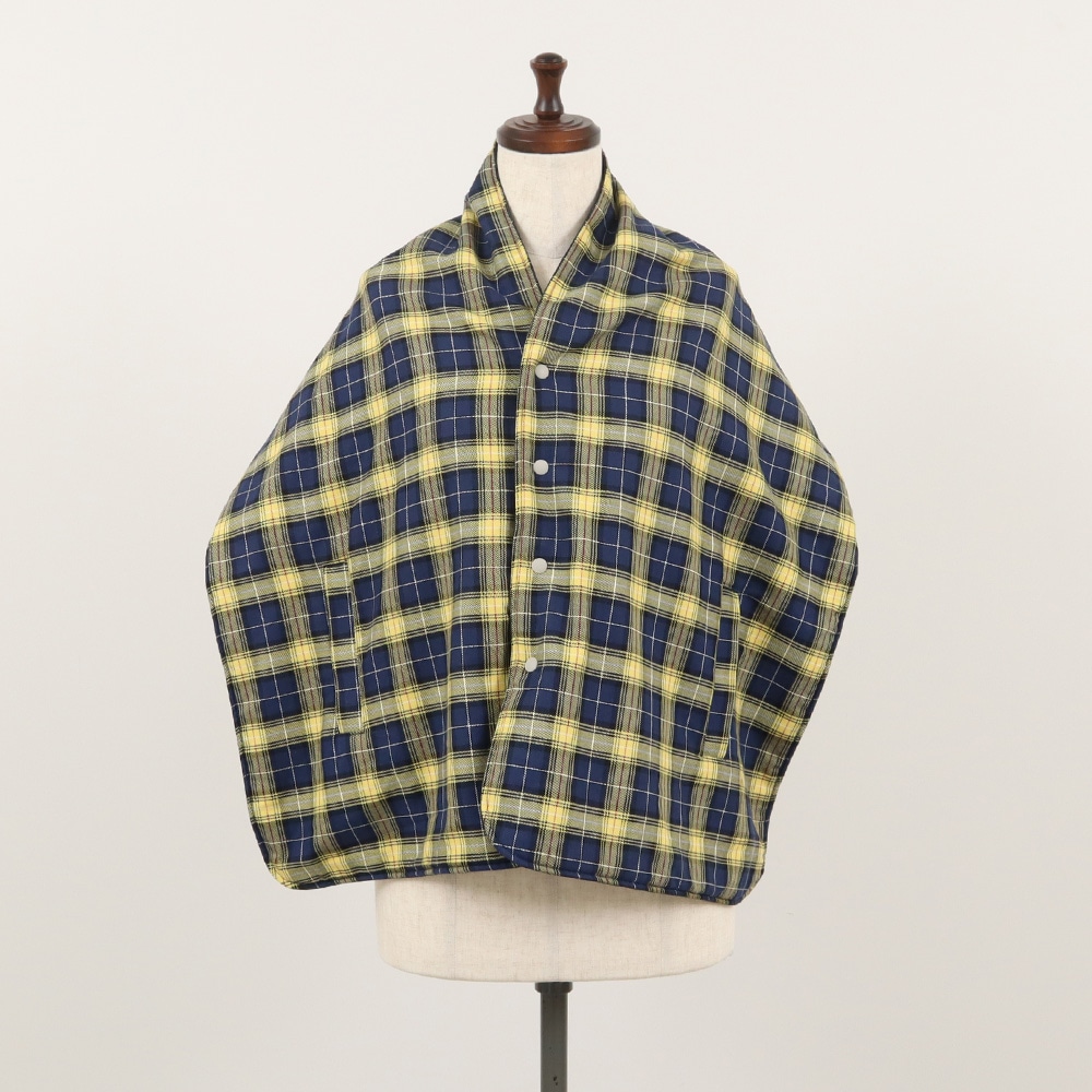 ロイヤルタータン パデットケープ ケープの正面ディティール