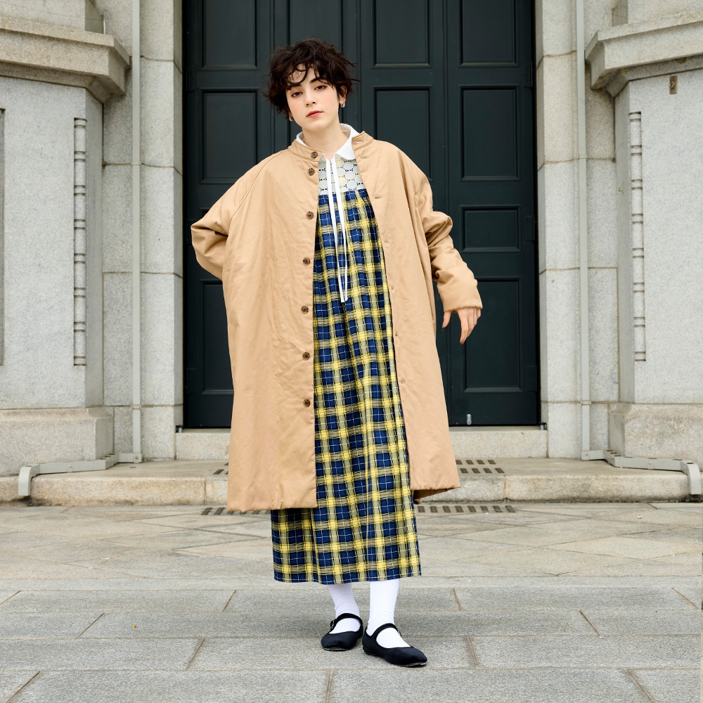 予約】NARU(ナル) オックス ラグランパデットコート 665111