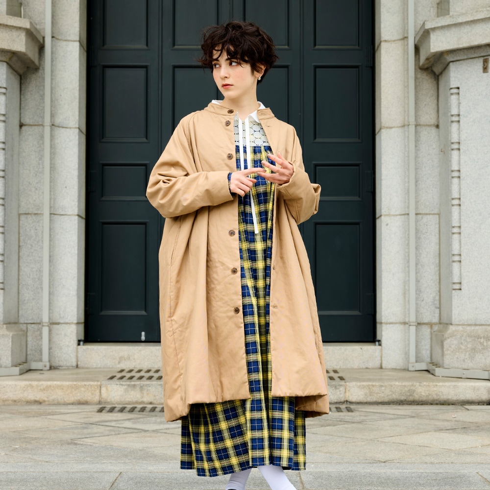 予約】NARU(ナル) オックス ラグランパデットコート 665111