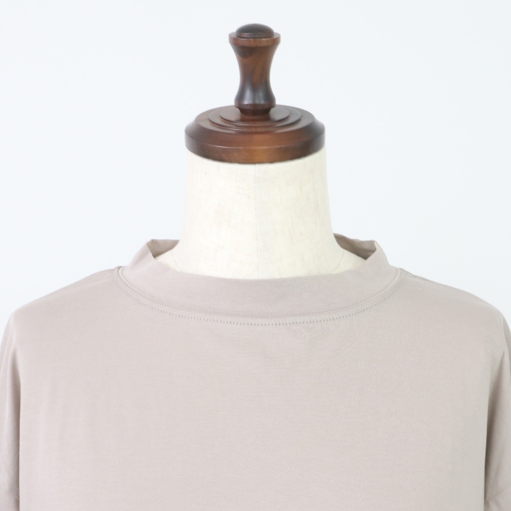 110/2サイロプレミアム コンパクトT7分袖 Tシャツの正面ディティール