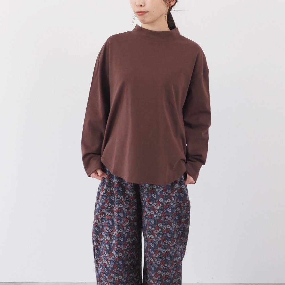 NARU(ナル) デラヴェジャージ モックネックシャツ 665210 | 新着/再