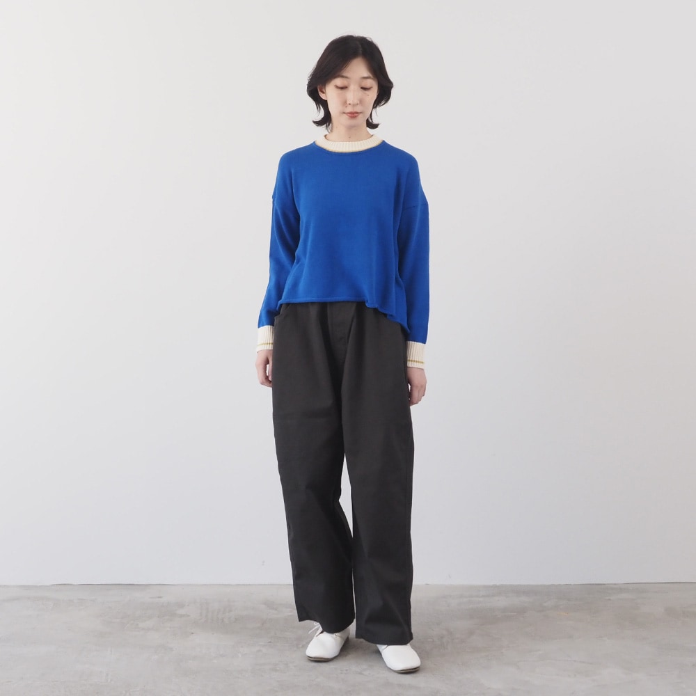 NARU(ナル) ムースヤーン バイカラーニット 665610 | ALL PRODUCTS