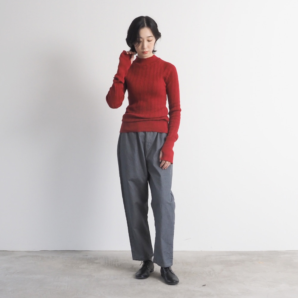 NARU(ナル) ランダムリブ Thumbholeハイネック 665700 | all_items