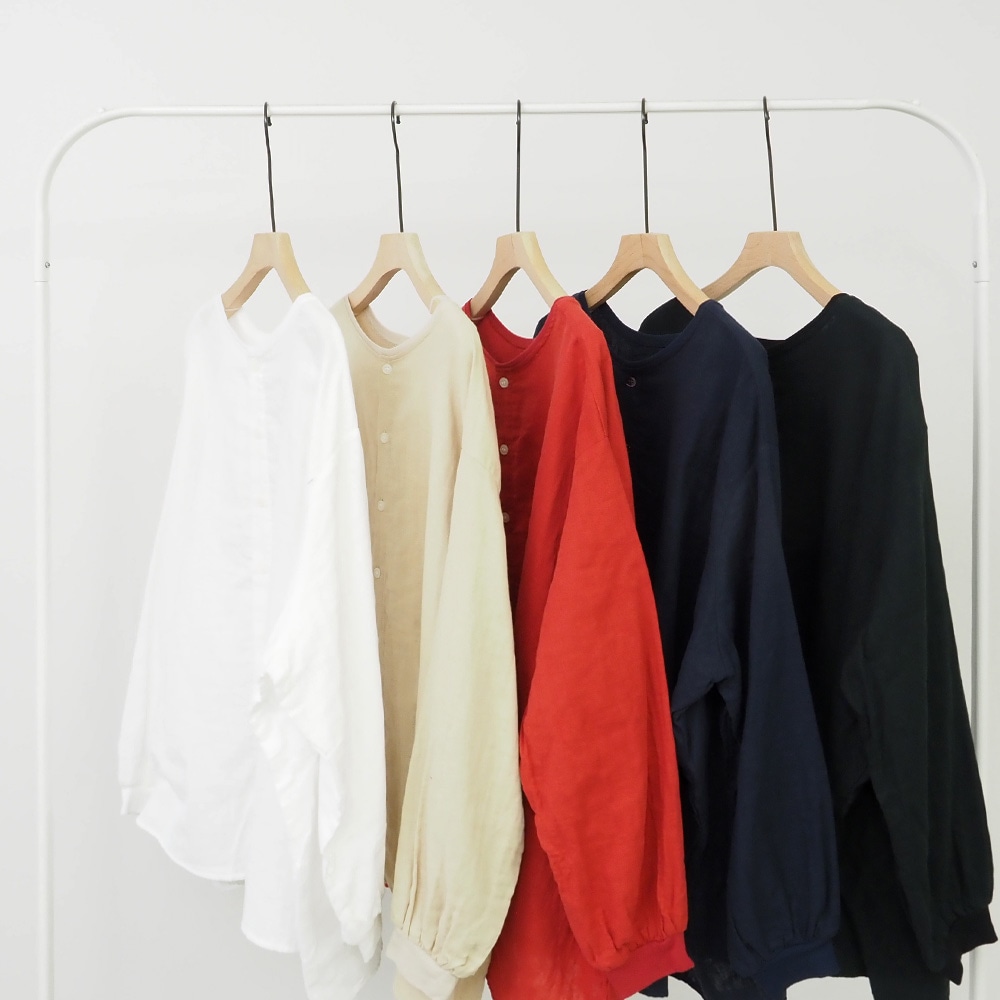 45R/45rpm 更紗バンダナブラウス ボックスシルエット Aライン フレア 45R/45rpm 更紗バンダナブラウス ボックスシルエット Aライン